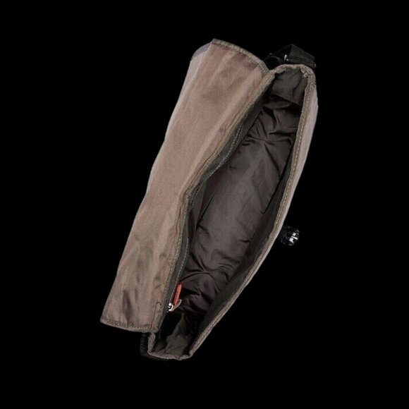 Timberland Luggage Messenger Bag Twin Mountain Brown 16 Inch New With Tag - Picture 2 of 3